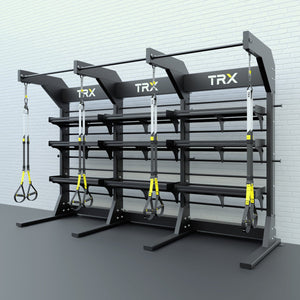 TRX FREESTANDING TRIPLE BAY