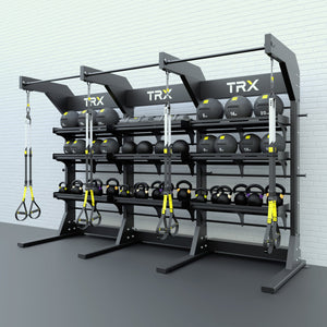 TRX FREESTANDING TRIPLE BAY