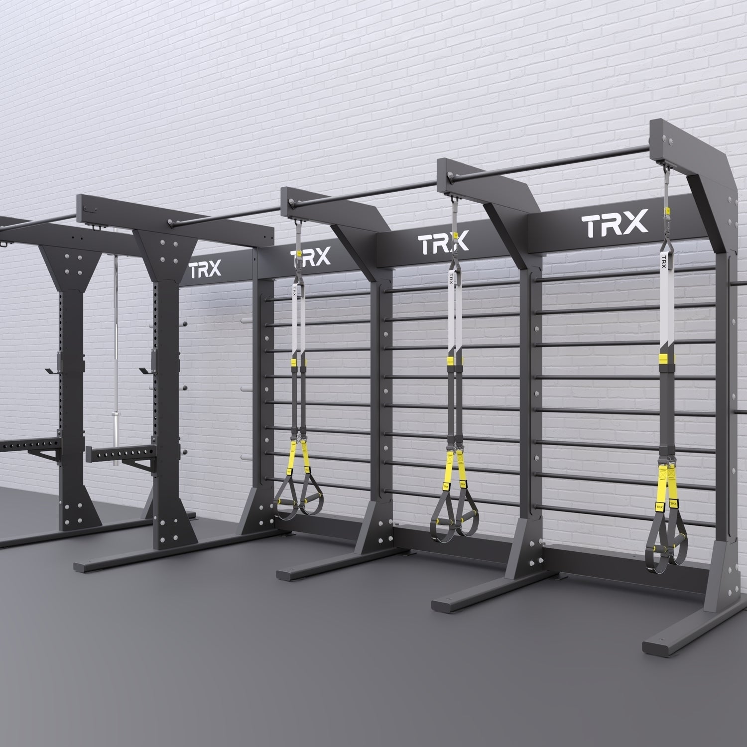 TRX FREESTANDING POWER BAY + TRIPLE SUSPENSION BAY